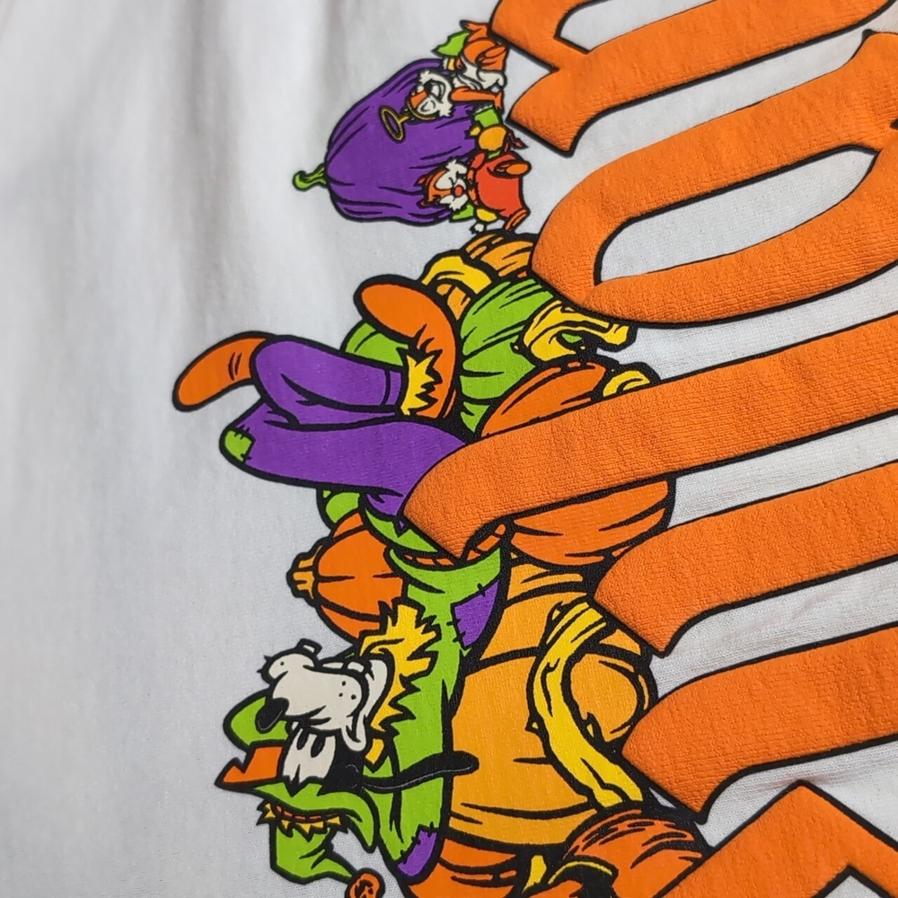 Disney Parks Halloween 2024 Spirit Jersey Tie Dye Pumpkin Mickey Mouse Size Lrg - Picture 12 of 14